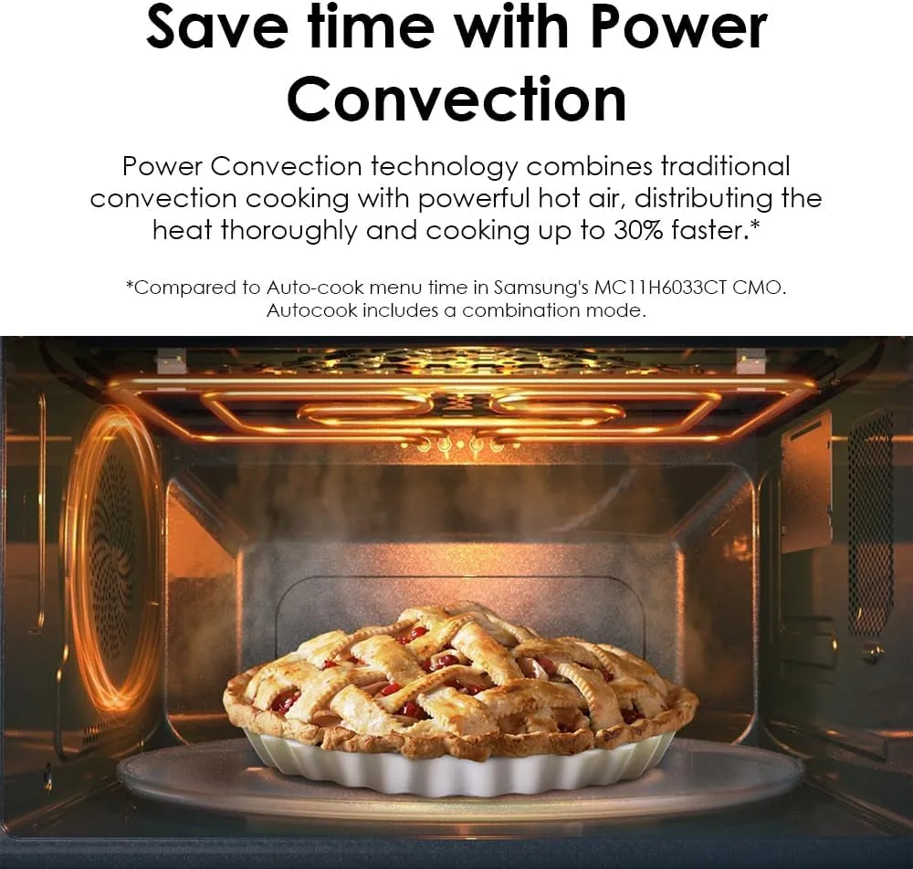 1.2 Cu. Ft Convection Air Fry, Black Glass, MC12DB8700CKAA Countertop Microwave
