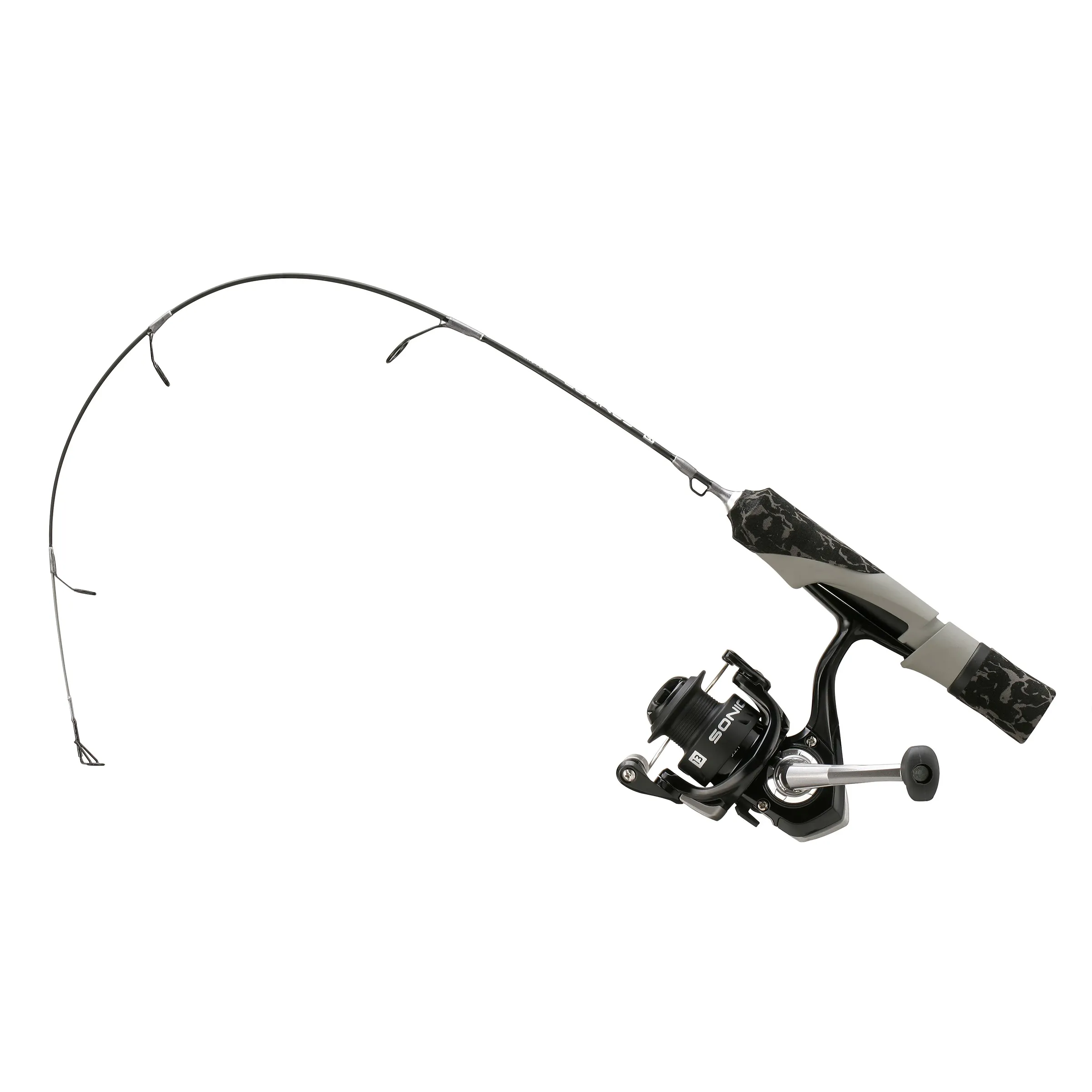 13 Fishing SoniCor Stealth Ice Rod Combo