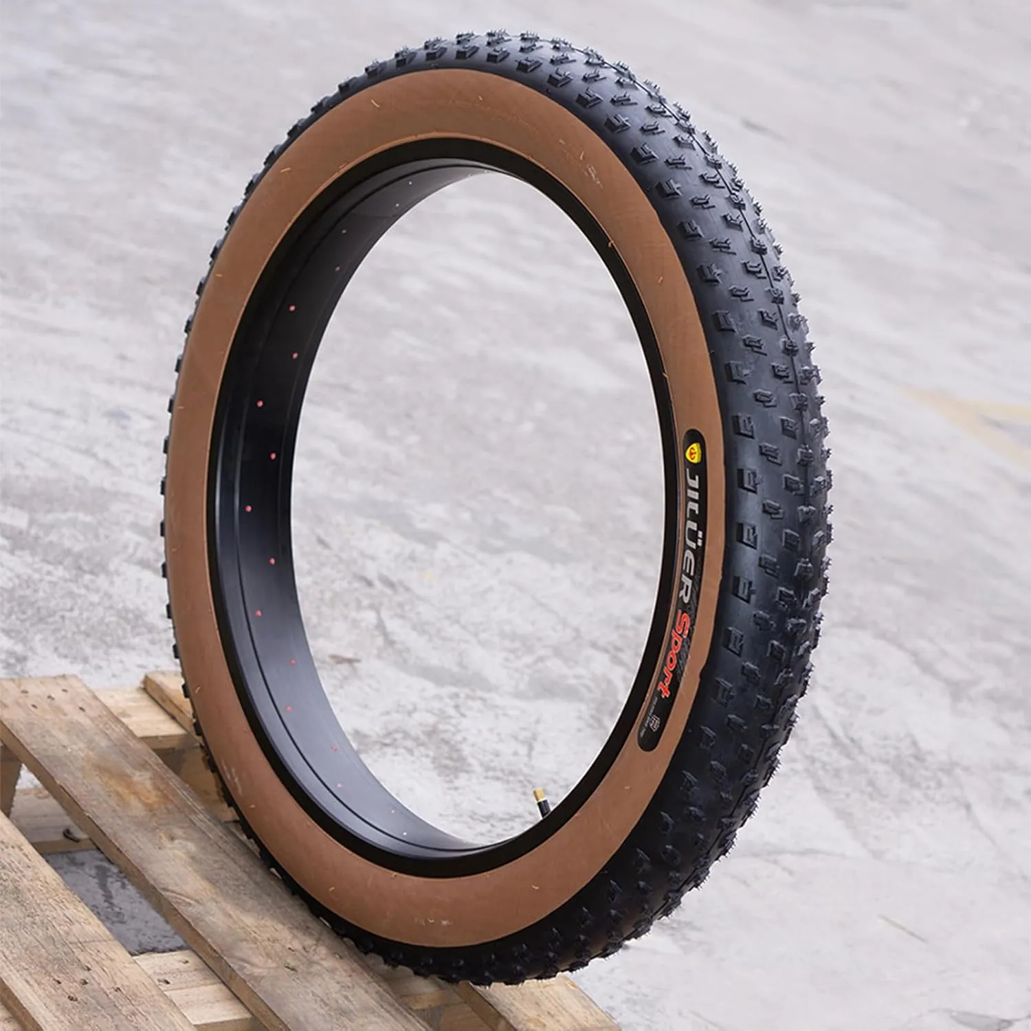 2 Pack 20x4.0 24x4.0 26x4.0 Inch Fat Bike Tires Replacement Set  Heavy Duty Folding Electric Bicycle Tires with Bonus Tubes and Levers for Wide Mountain and Snow Adventures