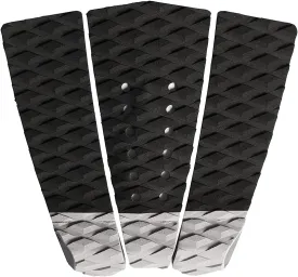 Abahub 3 Piece EVA Surfboard Deck Traction Pads with Kicker for Stomp Skimboards, Surf Boards, Funboard, Fish Board, Black/Blue/Green/Gray/Orange/Pink/White/Wine Red