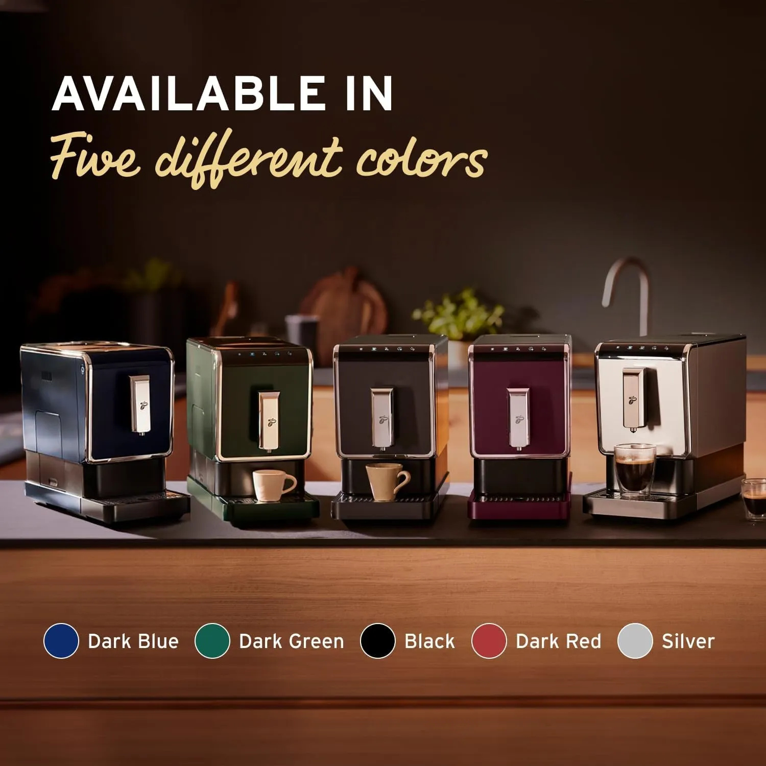 Automatic Espresso & Coffee Machine Bundle with Built-In Grinder, Comes with 3 X 12 Oz. Bags of Whole Bean Coffee, Silver