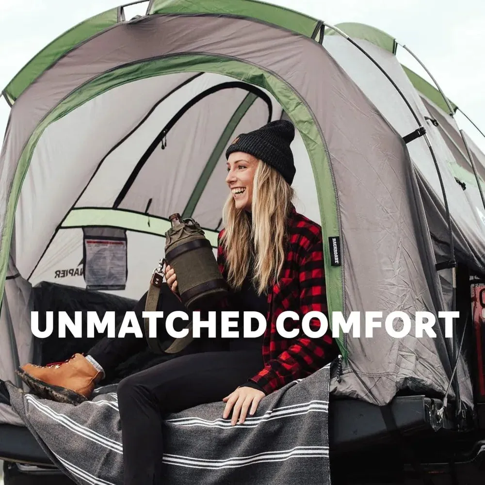 Backroadz Truck Bed with Waterproof Material Coating, Comfortable and Spacious 2 Person Camping Tent, Compact