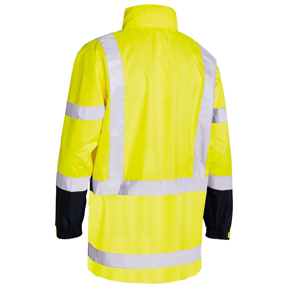 Bisley Taped Hi Vis Rain Shell Jacket