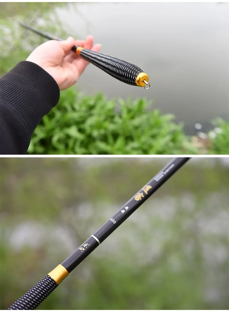 Carbon  2.7 m  Telescopic  Fishing  Rod