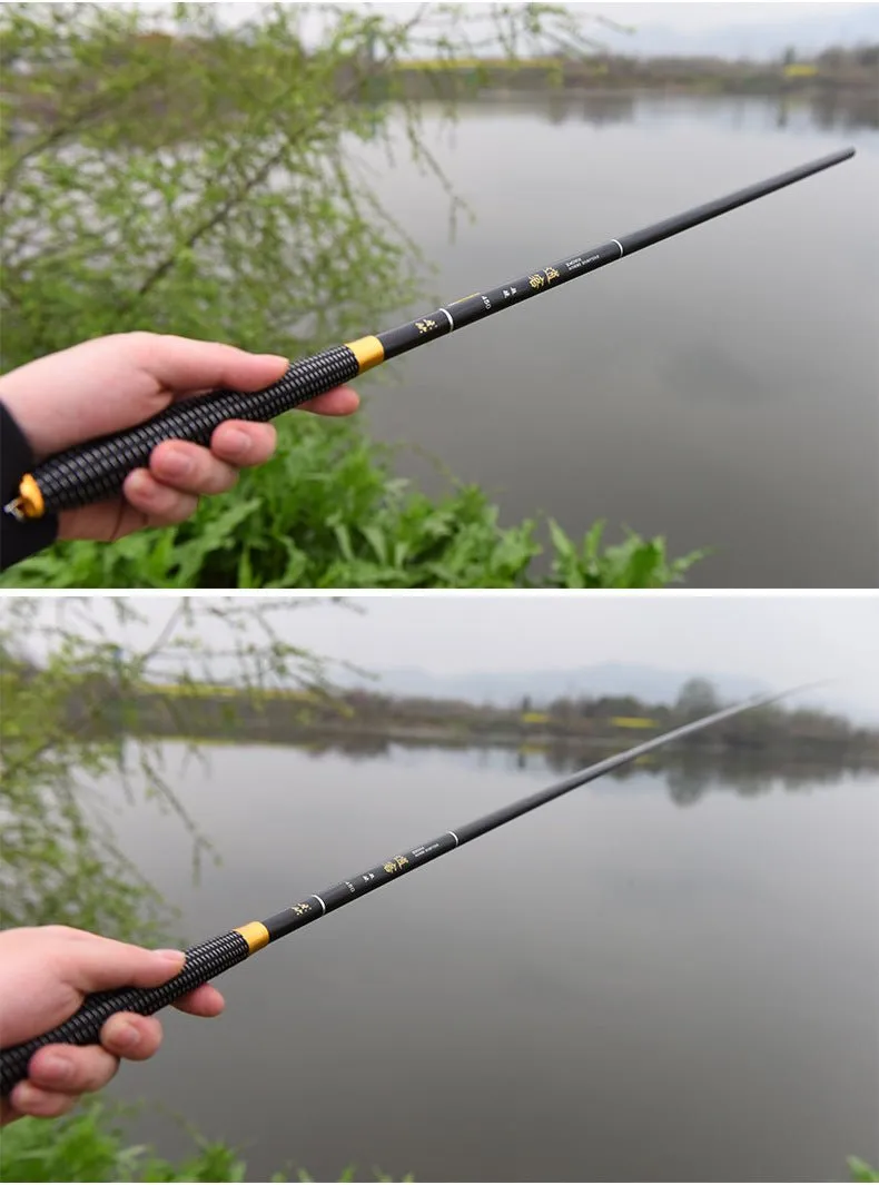 Carbon  2.7 m  Telescopic  Fishing  Rod