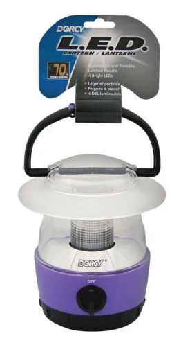 Dorcy  40 lumens Assorted  LED  Lantern