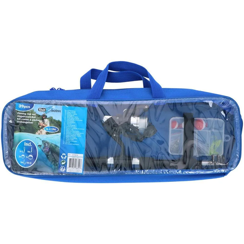 Fish Active Fishing Rod Set | 39 Piece Set