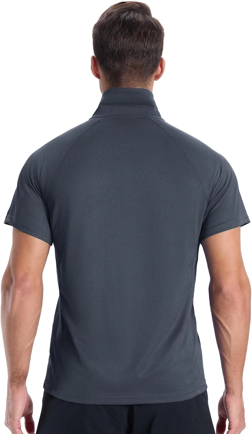 JACKETOWN 3 Pack Mens Polo Shirts Short Sleeve Golf Shirt Performance Moisture-Wicking Athletic Casual Collared Shirts