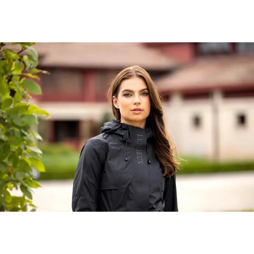 Lemieux Grace Long Rain Jacket Black