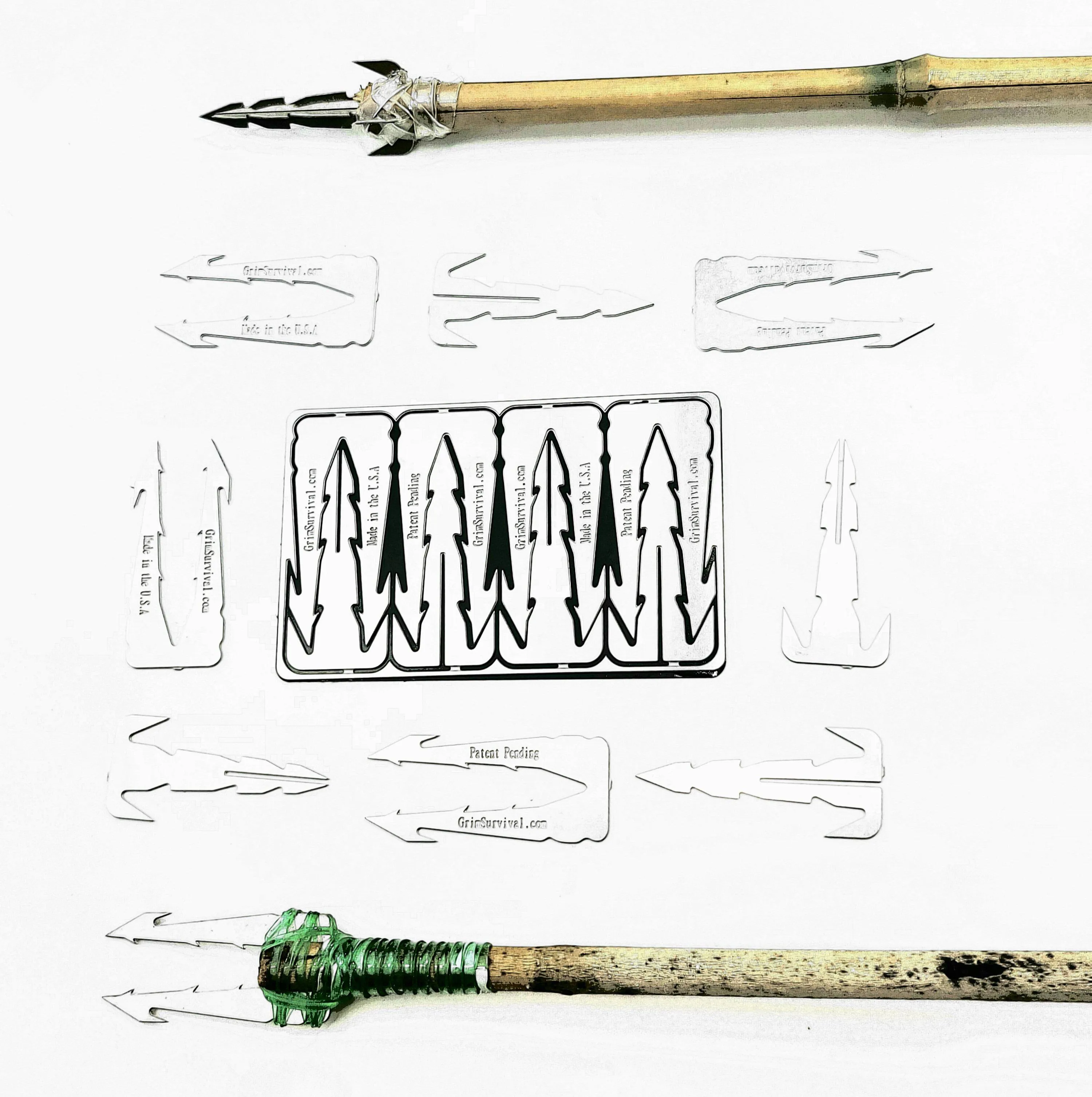 Mini Surf and Turf Arrow Card : Fishing and Small Game Arrows