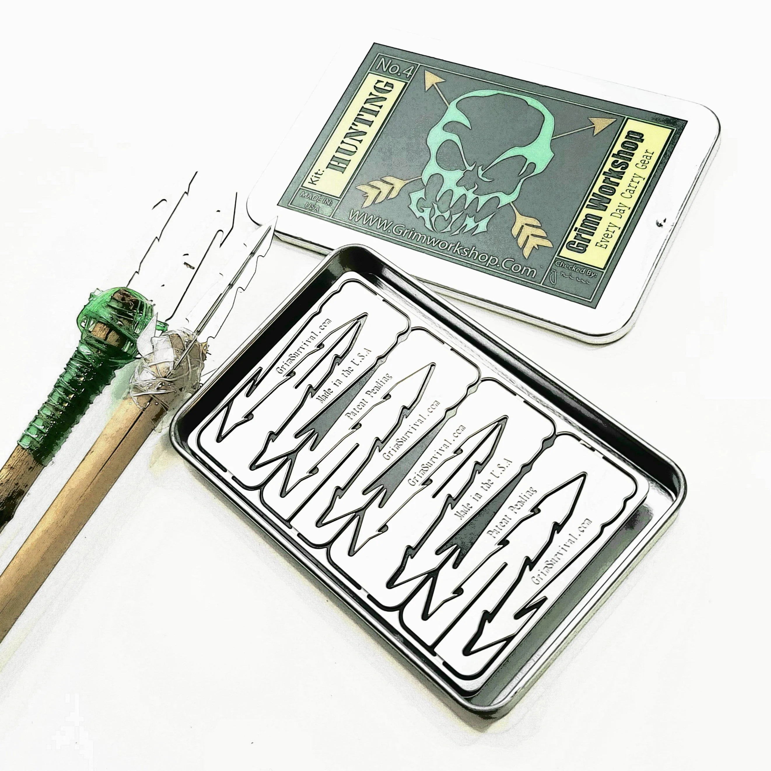Mini Surf and Turf Arrow Card : Fishing and Small Game Arrows