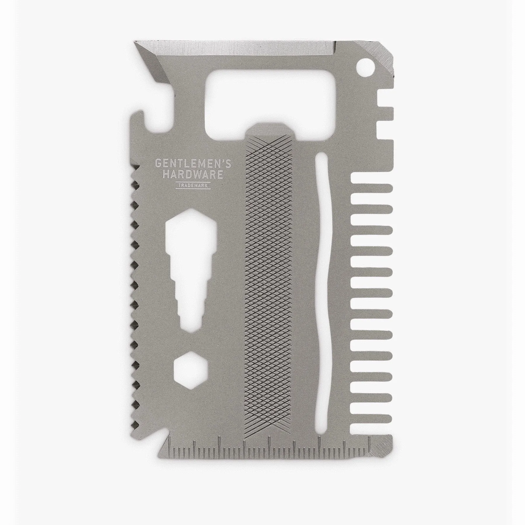 Multi-tool 15-in-1 Portable Credit Card in Dark Grey