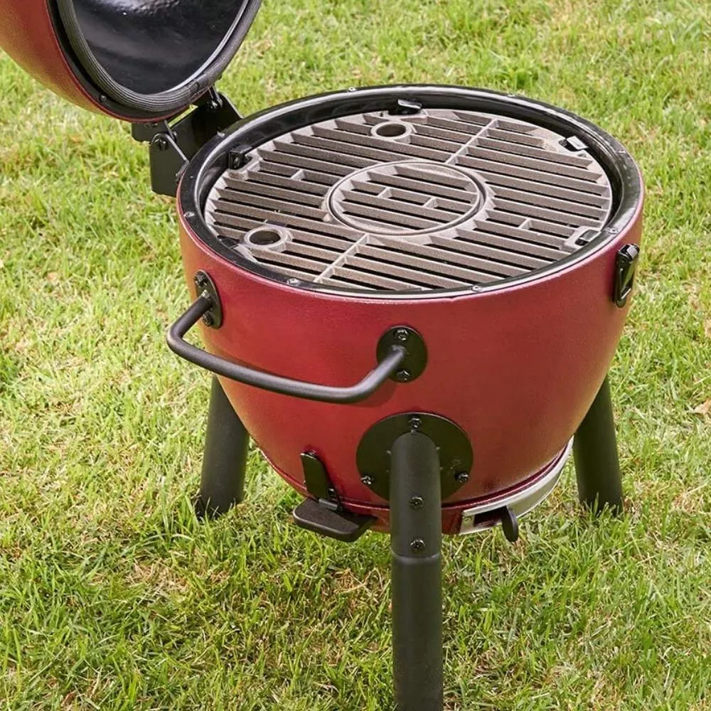 Portable Charcoal kamado Grill and Smoker