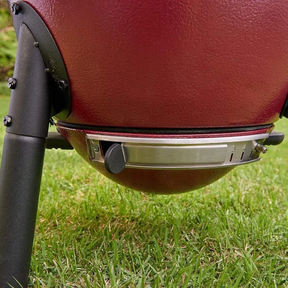 Portable Charcoal kamado Grill and Smoker