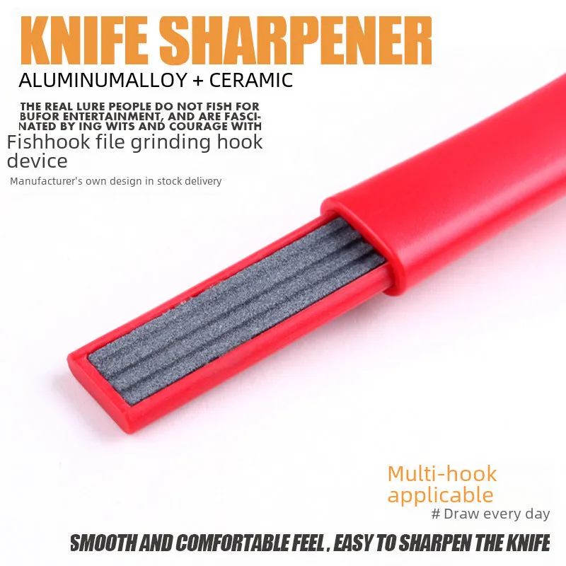 Portable Vertical Fishing Hook Sharpener