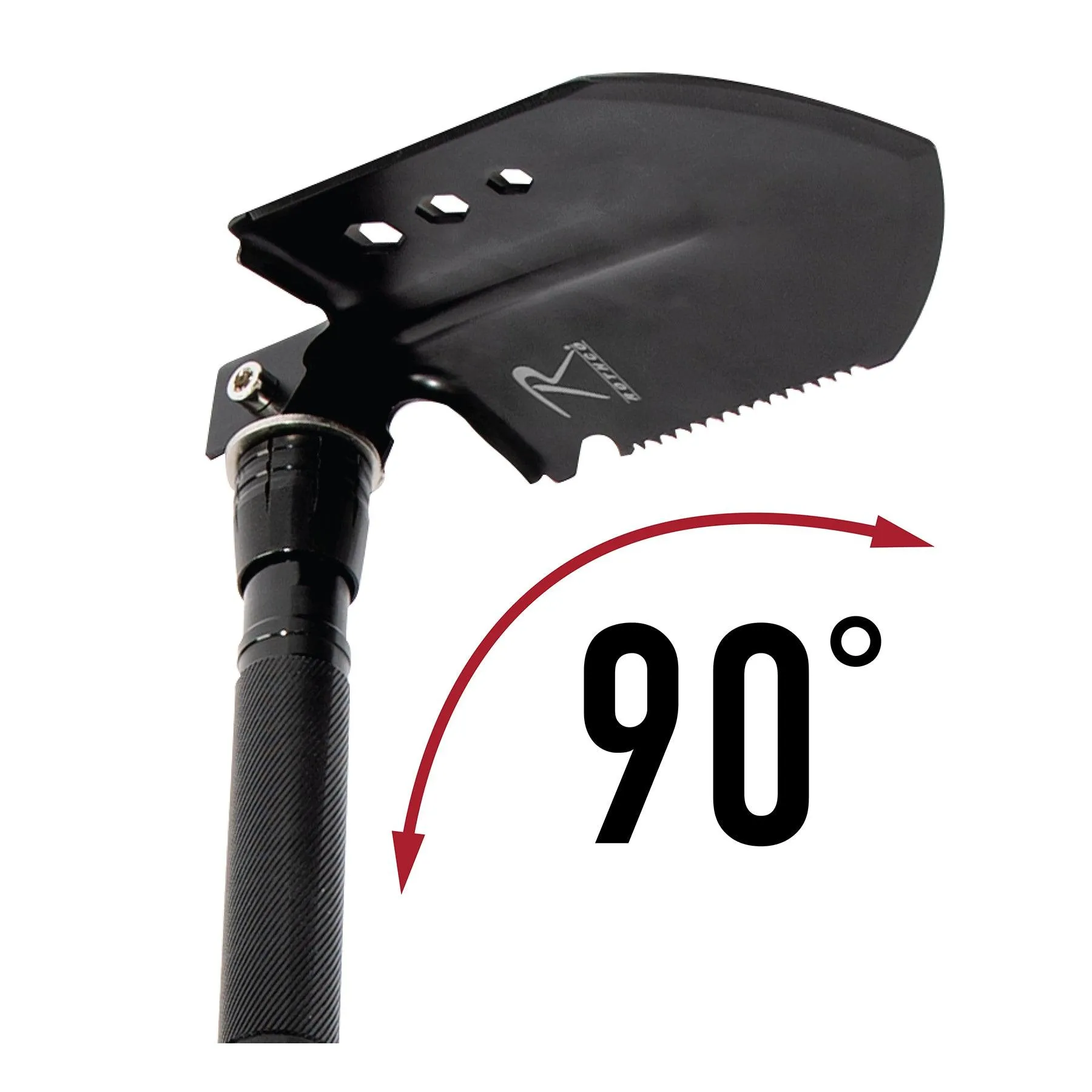 Rothco 8 in 1 Multi Tool Survival Shovel / Portable Camping Entrenching Tool   Stainless Steel