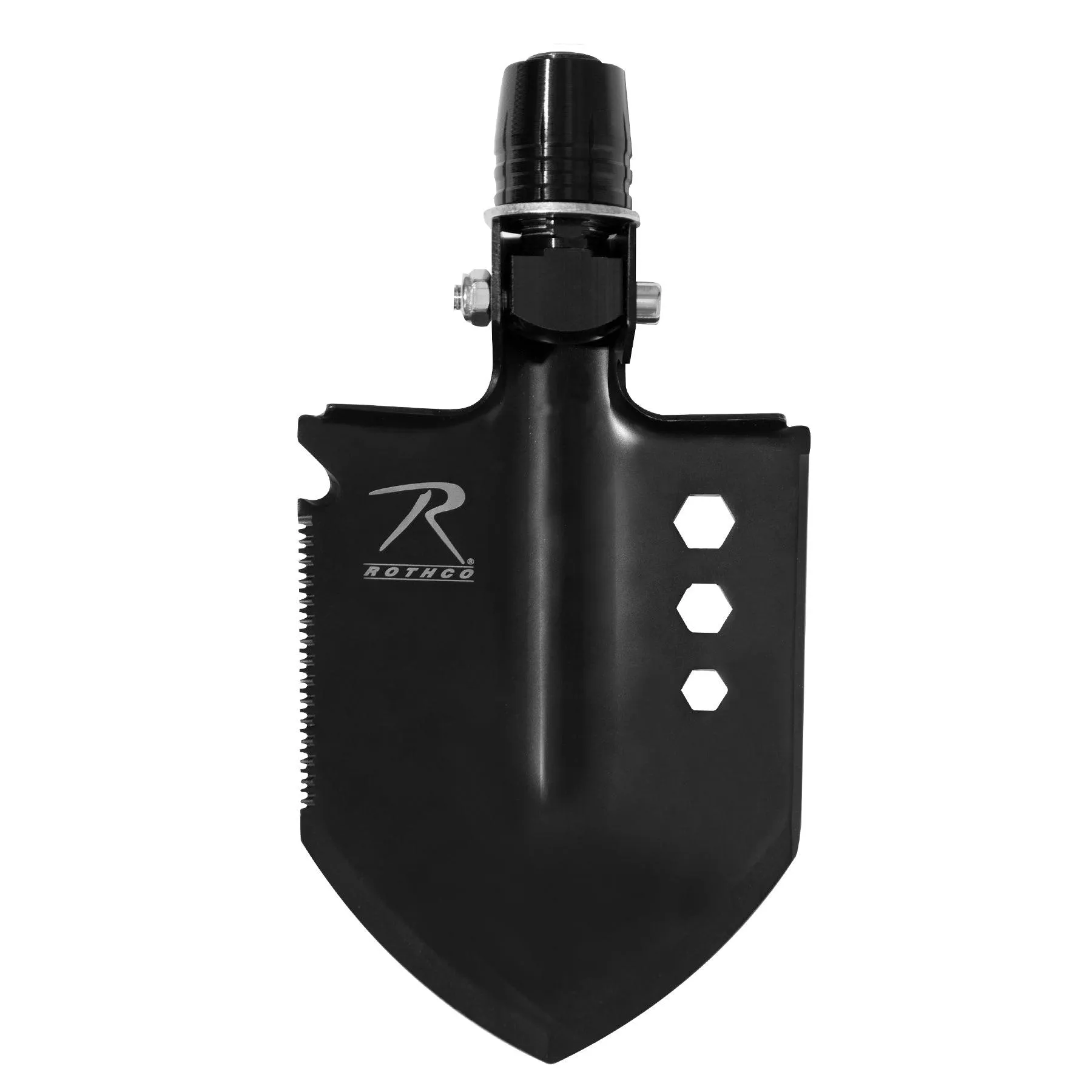 Rothco 8 in 1 Multi Tool Survival Shovel / Portable Camping Entrenching Tool   Stainless Steel
