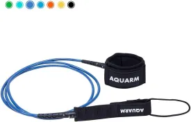 Surfboard Leash 6/7/8/9 Feet, Straight Leg Rope Premium SUP Leashes for Shortboard, Longboard, Paddleboard, Surf Boards, Surf Leash with Double Stainless Steel Swivels