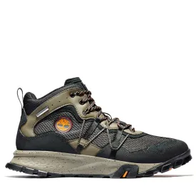 TIMBERLAND TREE GARRISON TRAIL WATERPROOF MID HIKING BOOTS A28FT