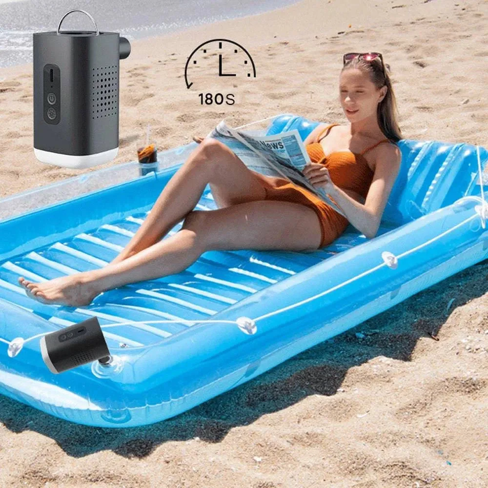 Tomshoo Inflatable Mattress 2 Person Camping Mat with Air Pillow Portable Air Mattress Waterproof Backpacking Sleeping Pad