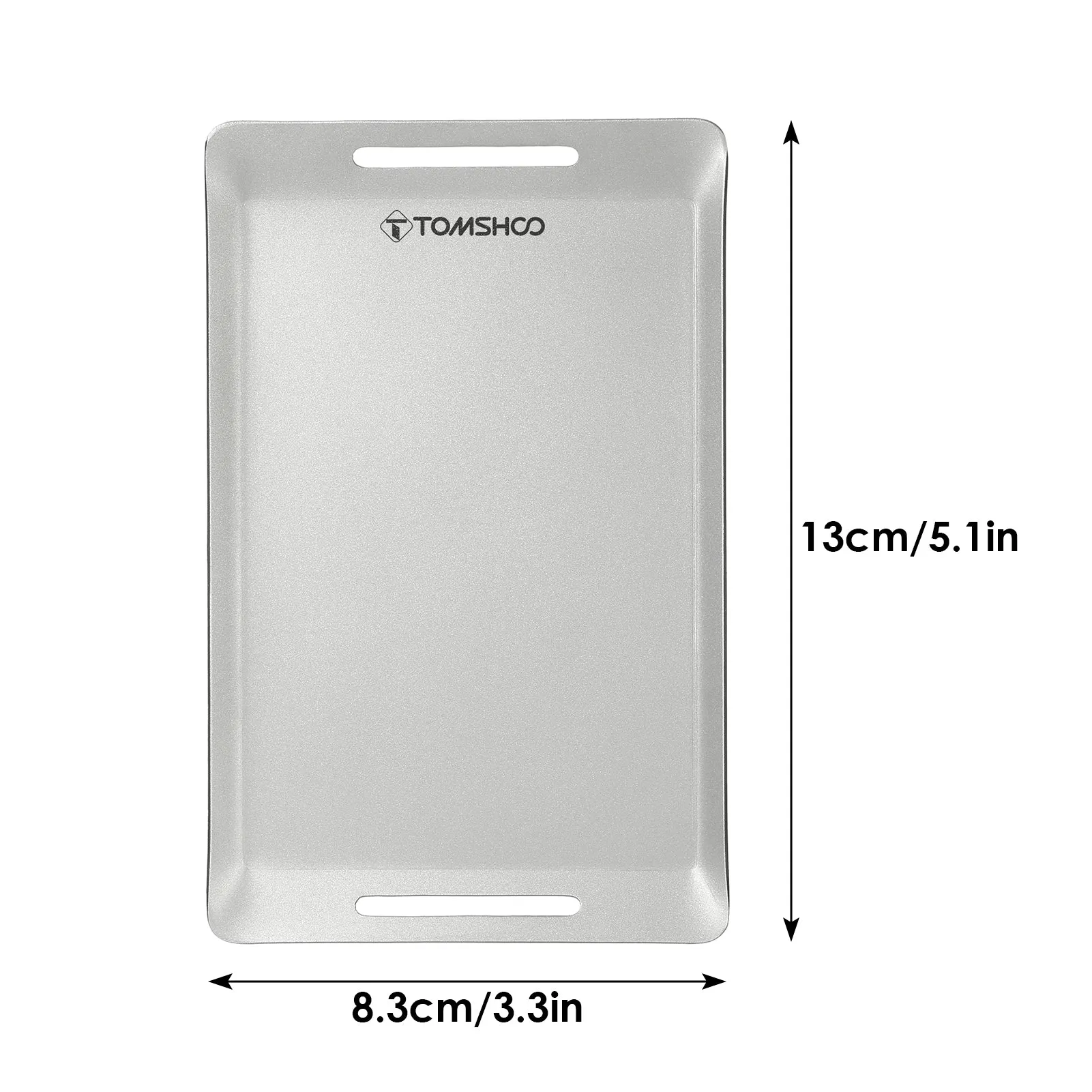TOMSHOO Mini Stainless Steel Grill Pan