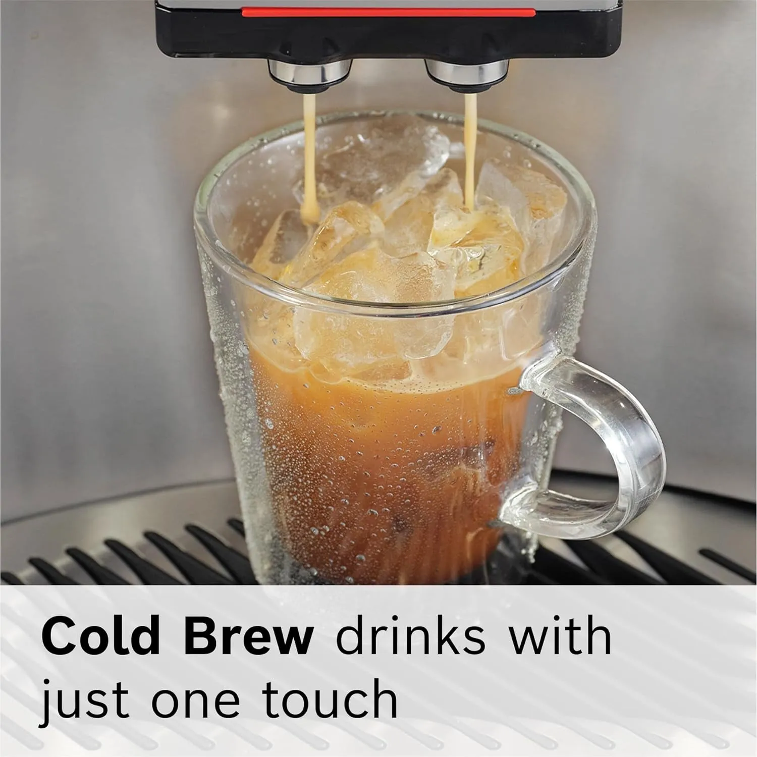 TQU60307 800 Series Verocafe Fully Automatic Espresso Machine with Home Connect, 36 Beverage Varieties with Coffee World, Double Cup, Integrated Milk