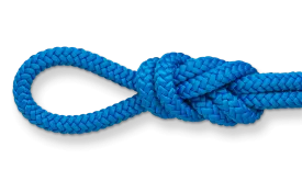 True-Blue Climbing Rope