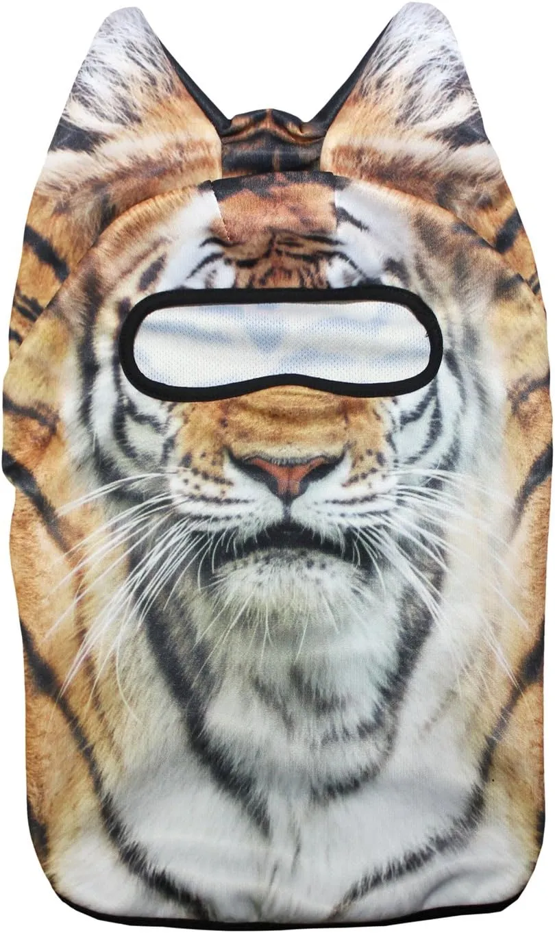 WTACTFUL 3D Stand Ears Animal Balaclava Face Mask for Music Festivals, Raves, Ski, Halloween, Party Outdoor Activities