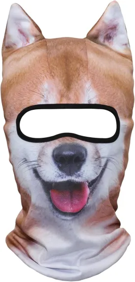 WTACTFUL 3D Stand Ears Animal Balaclava Face Mask for Music Festivals, Raves, Ski, Halloween, Party Outdoor Activities