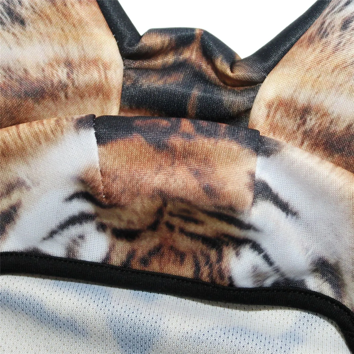 WTACTFUL 3D Stand Ears Animal Balaclava Face Mask for Music Festivals, Raves, Ski, Halloween, Party Outdoor Activities
