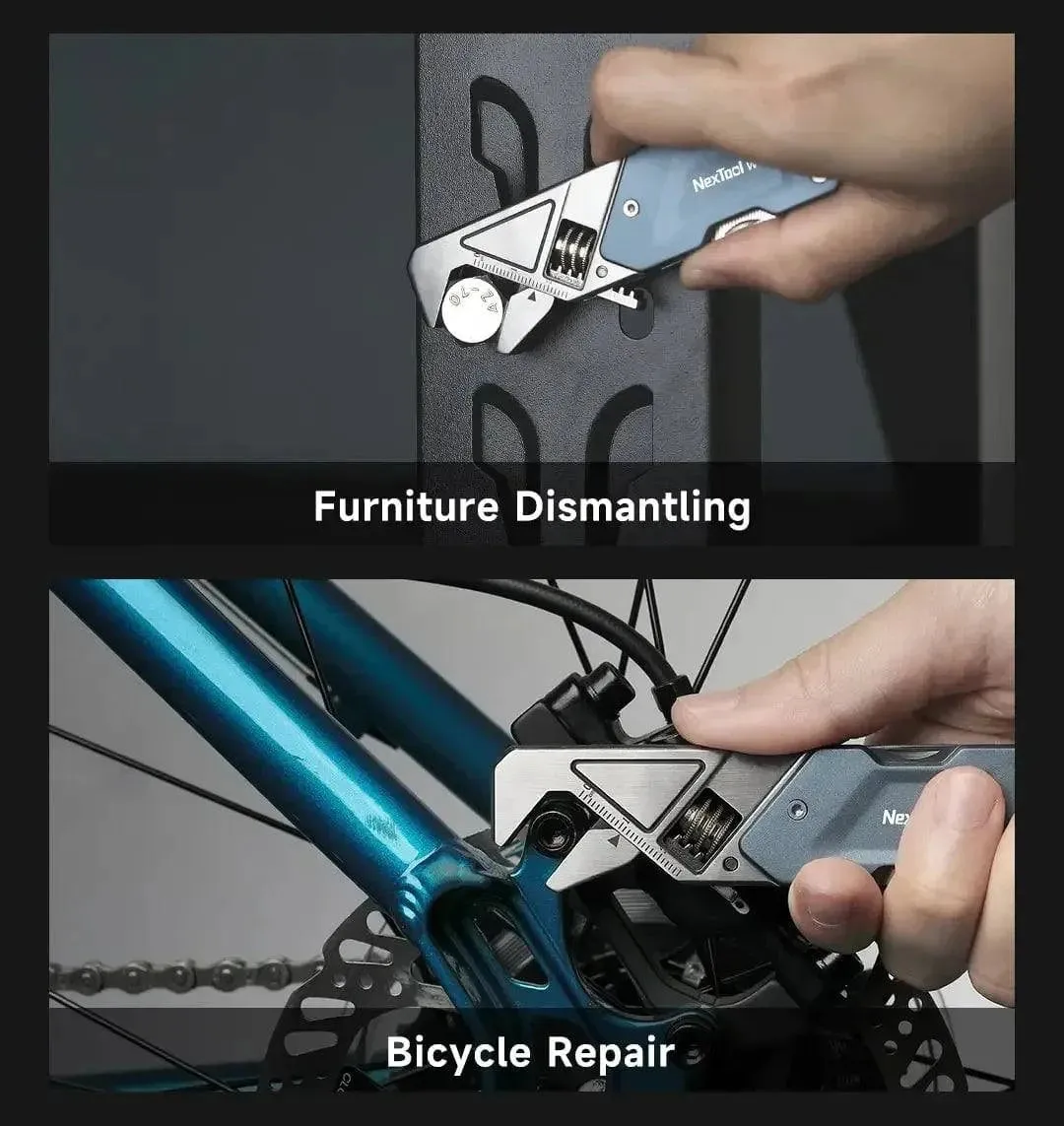 Xiaomi Nextool Multi-functional Mini Wrench Multi-tool Portable Folding Knife File Screwdriver Camping Emergency CombinationTool