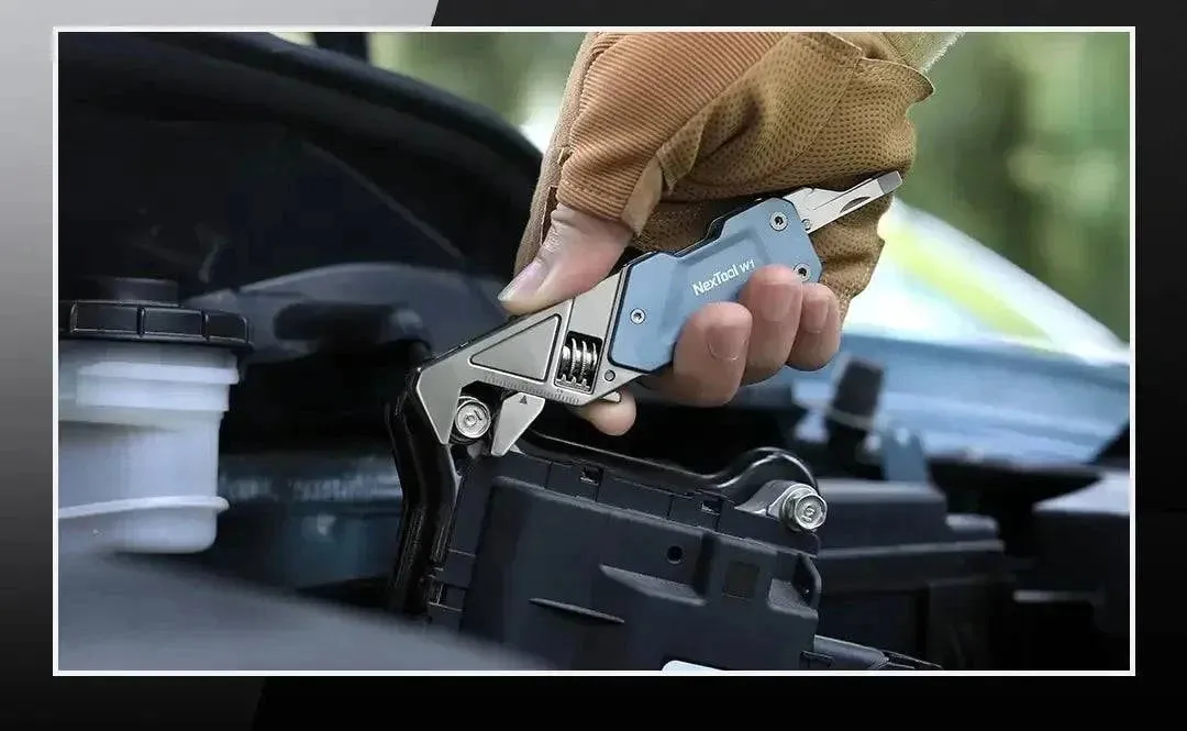 Xiaomi Nextool Multi-functional Mini Wrench Multi-tool Portable Folding Knife File Screwdriver Camping Emergency CombinationTool