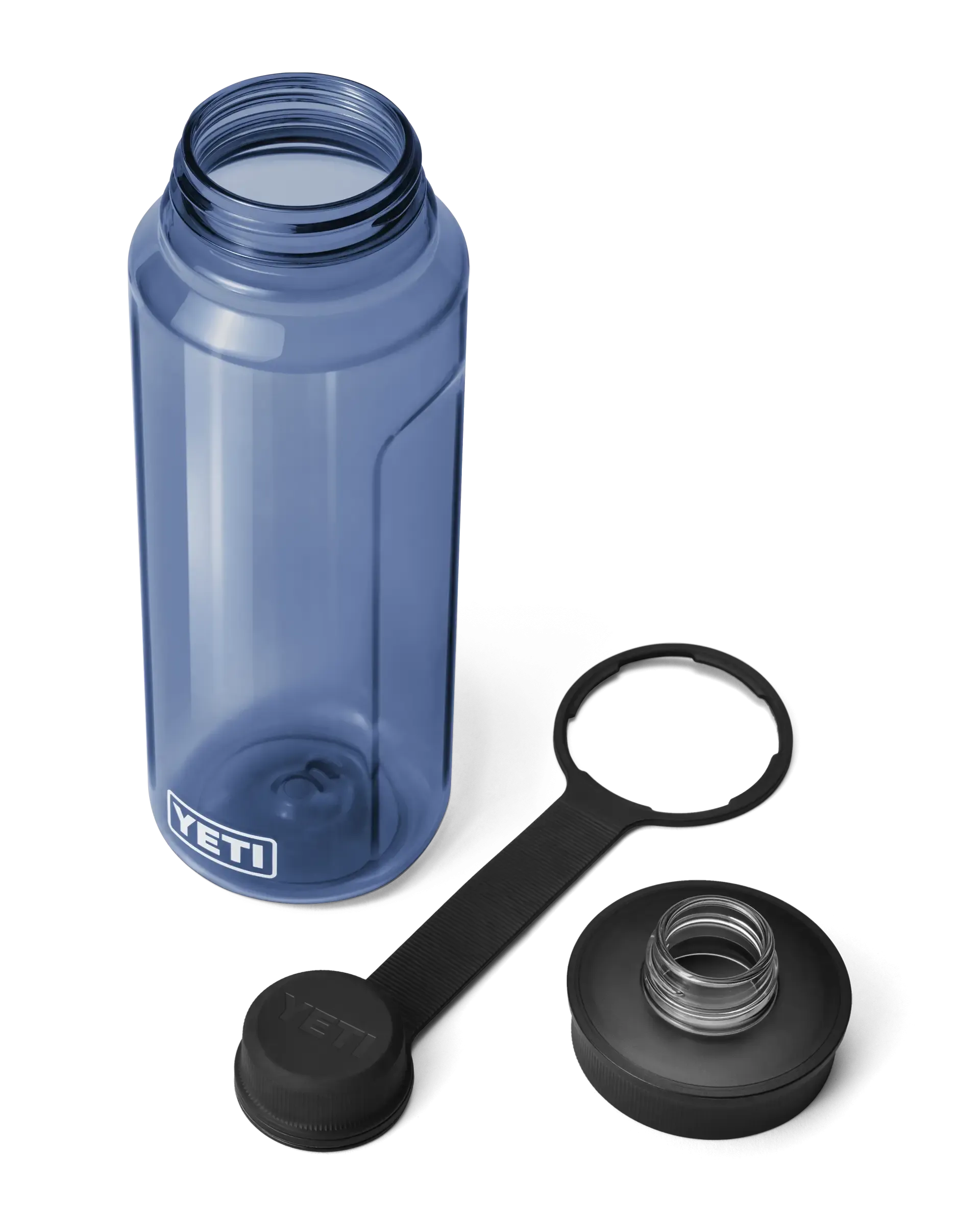 Yonder 1 Litre Water Bottle With Tether Cap in Navy