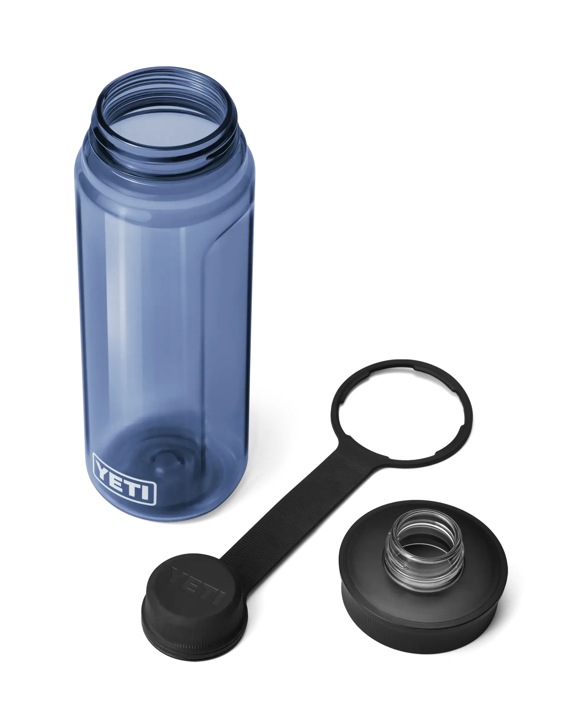 Yonder 750ml Water Bottle With Tether Cap in Navy