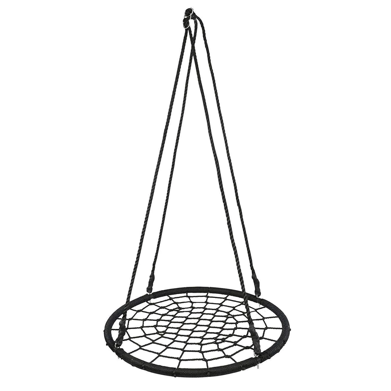 ZENY™ 48'' Kids Web Tree Swing Spide Net Swing with Adjustable Rope
